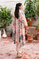 N-406 - 3PC Luxury Lawn Collection Rangrez By Ramsha